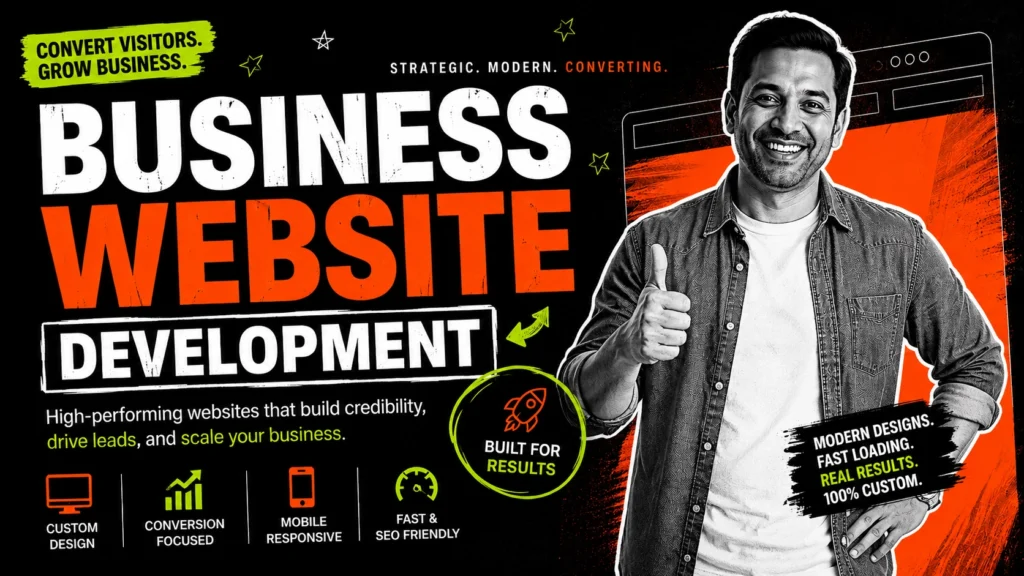 cover business website service