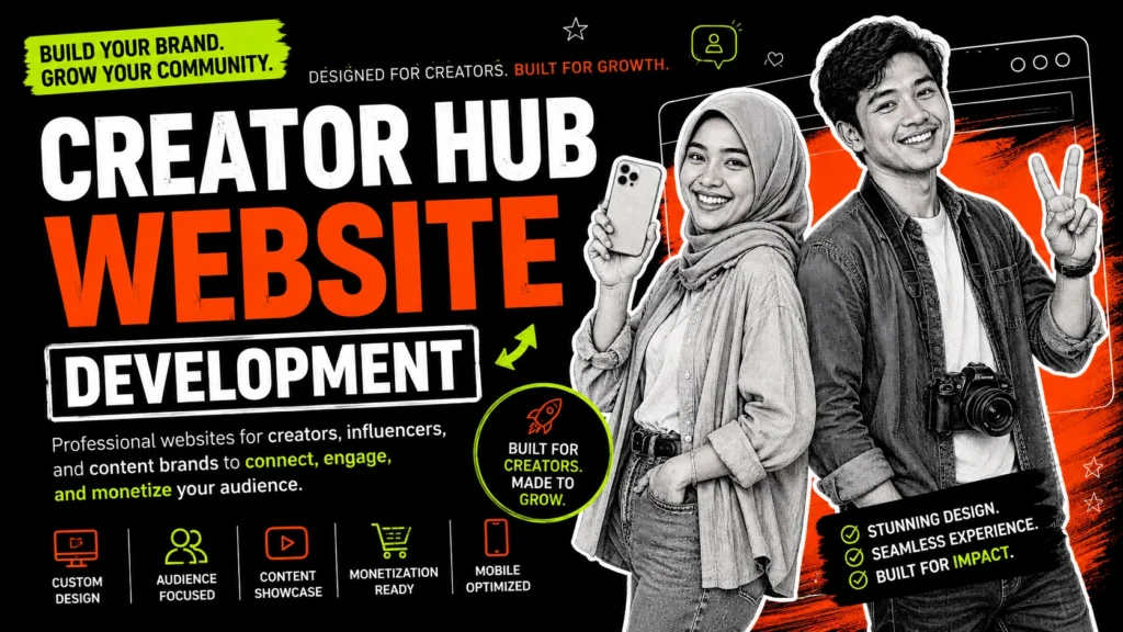 cover creatorhub website service